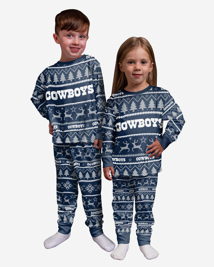 Dallas Cowboys Toddler Family Holiday Pyjamas FOCO 2Y - FOCO.com | UK & IRE