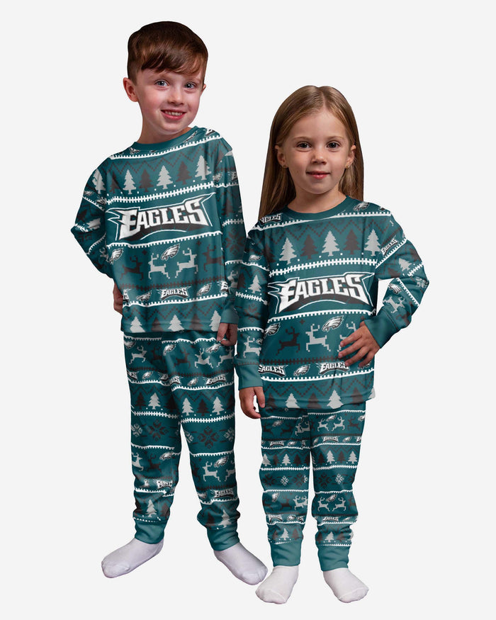 Philadelphia Eagles Toddler Family Holiday Pyjamas FOCO 2Y - FOCO.com | UK & IRE