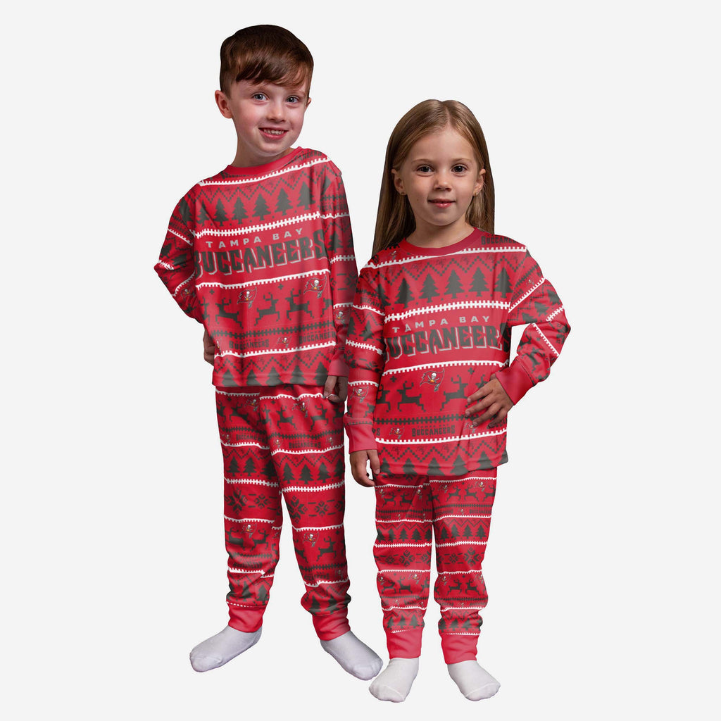Tampa Bay Buccaneers Toddler Family Holiday Pyjamas FOCO 2Y - FOCO.com | UK & IRE