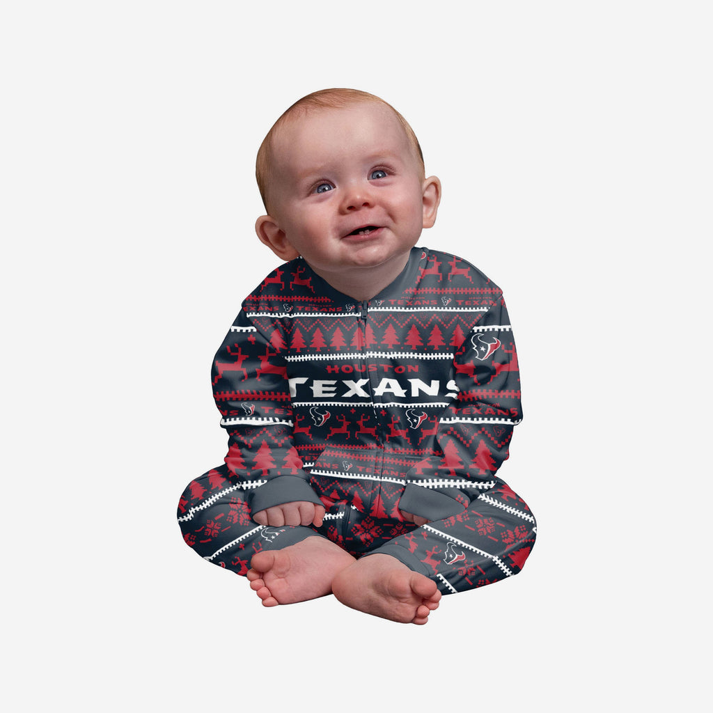 Houston Texans Infant Family Holiday Pyjamas FOCO 12M - FOCO.com | UK & IRE