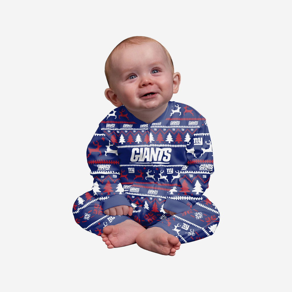 New York Giants Infant Family Holiday Pyjamas FOCO 12M - FOCO.com | UK & IRE