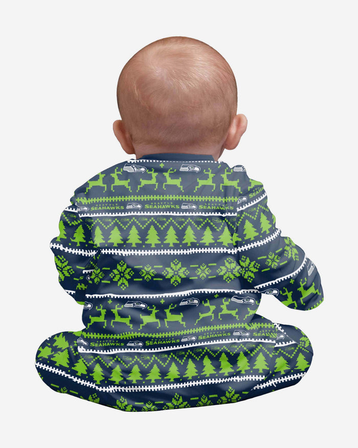 Seattle Seahawks Infant Family Holiday Pyjamas FOCO - FOCO.com | UK & IRE