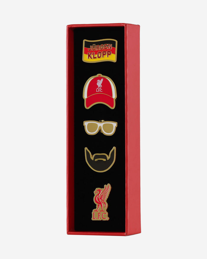 Jurgen Klopp Liverpool FC 5 Piece Badge Set FOCO - FOCO.com | UK & IRE