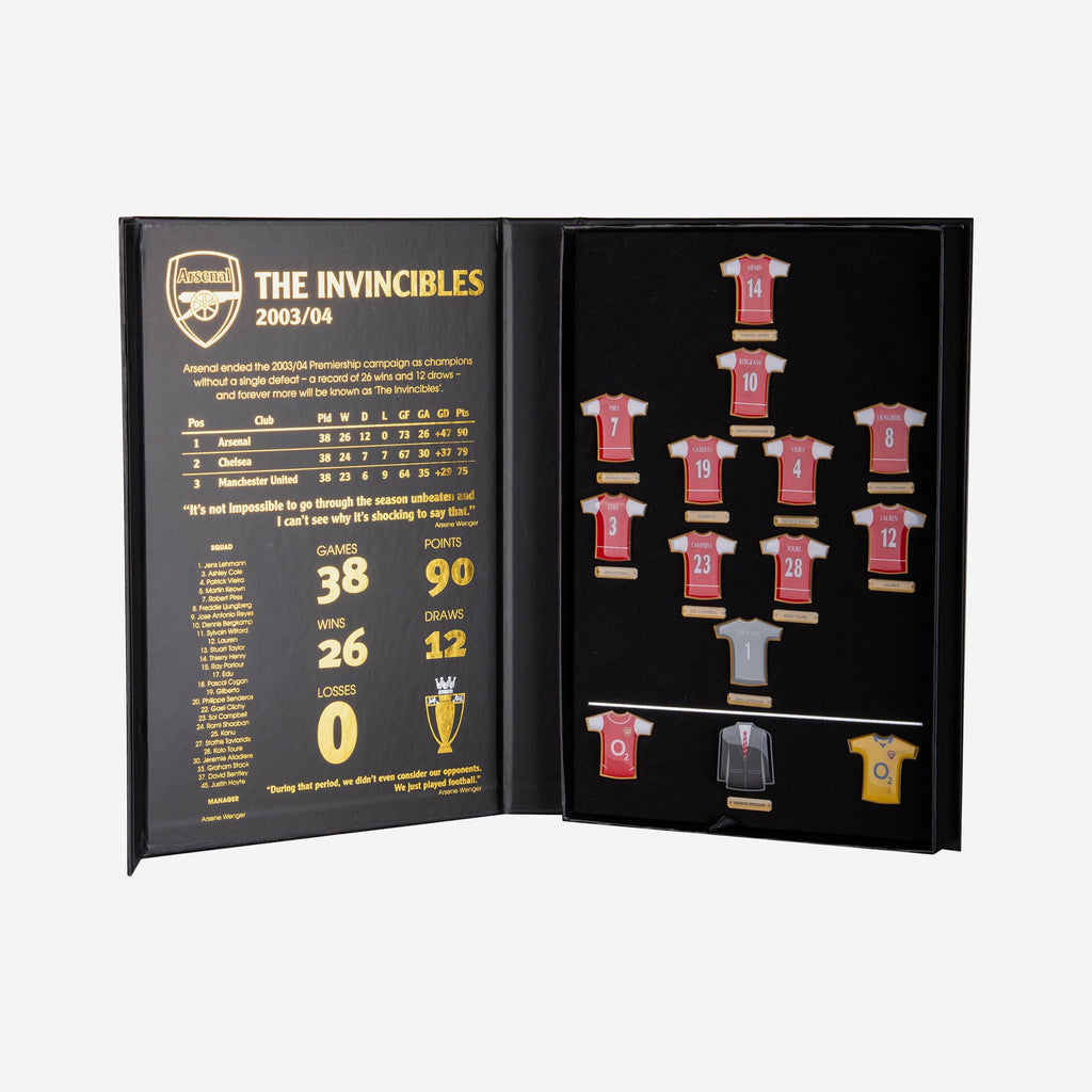 Arsenal FC Invincible Badge Set FOCO - FOCO.com | UK & IRE