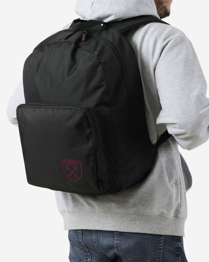 West Ham United FC Black Recycled Backpack FOCO - FOCO.com | UK & IRE