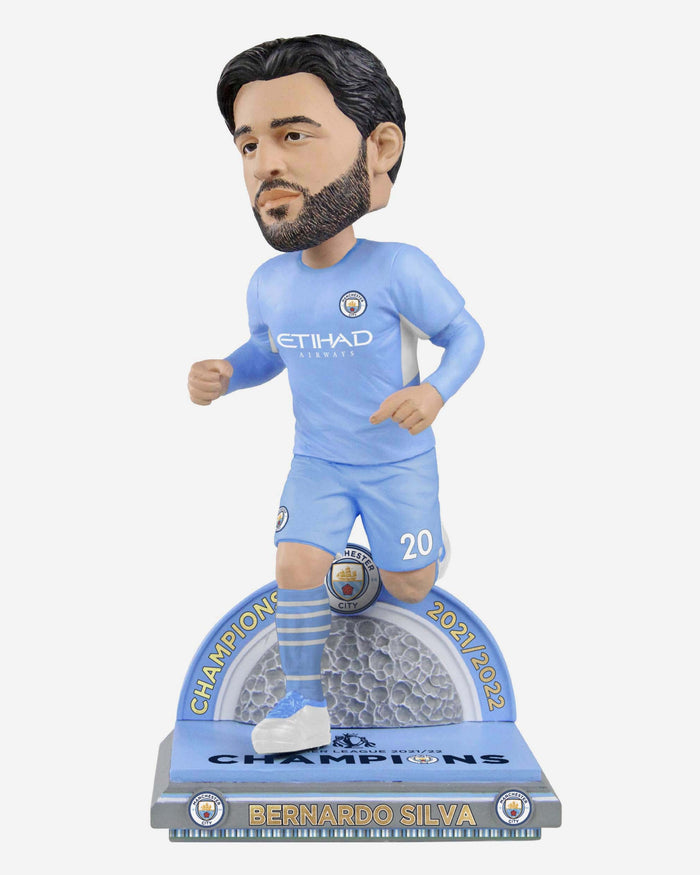 Bernardo Silva Manchester City FC Premier League Champions Bobblehead FOCO - FOCO.com | UK & IRE