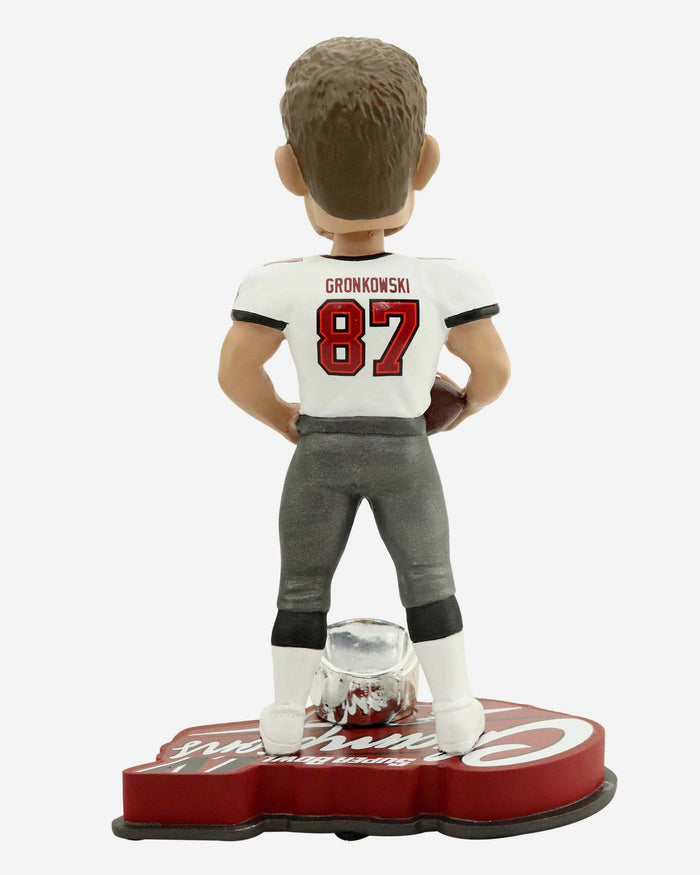 Rob Gronkowski Tampa Bay Buccaneers Super Bowl LV Champions Bobblehead FOCO - FOCO.com | UK & IRE