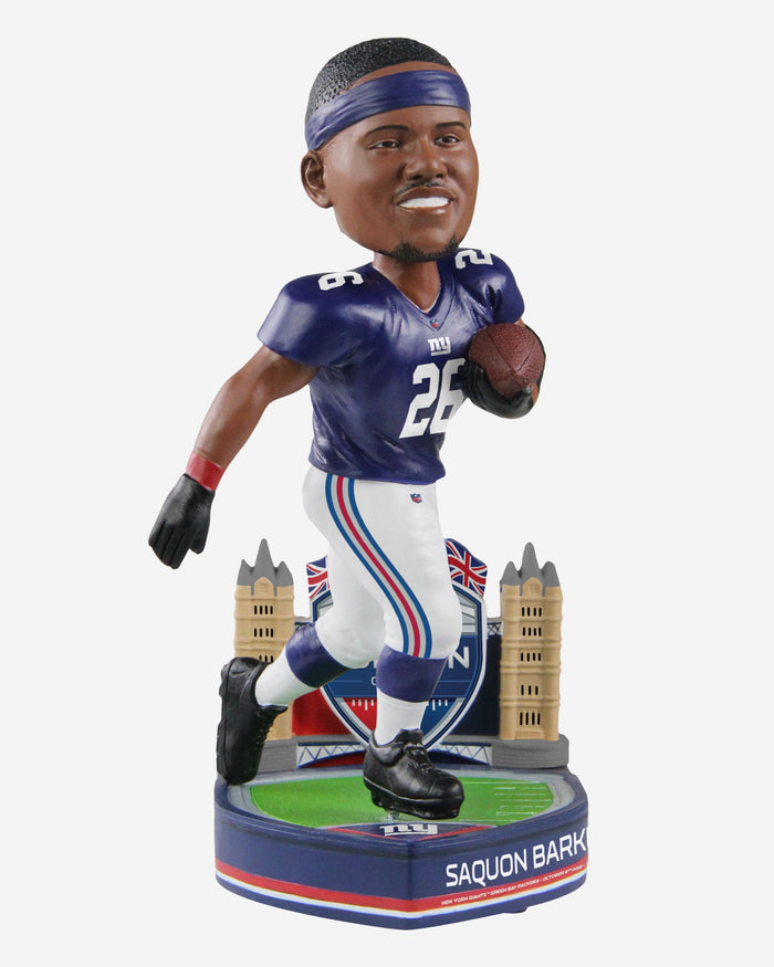 Saquon Barkley New York Giants 2022 International Game Bobblehead FOCO - FOCO.com | UK & IRE