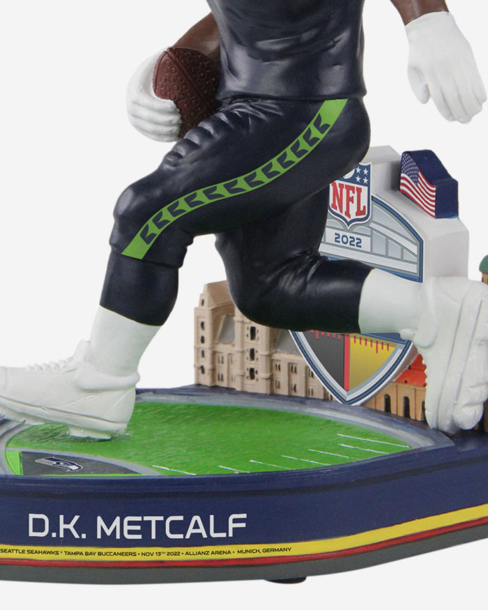 DK Metcalf Seattle Seahawks 2022 International Game Bobblehead FOCO - FOCO.com | UK & IRE