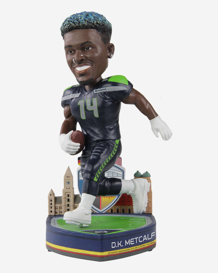 DK Metcalf Seattle Seahawks 2022 International Game Bobblehead FOCO - FOCO.com | UK & IRE