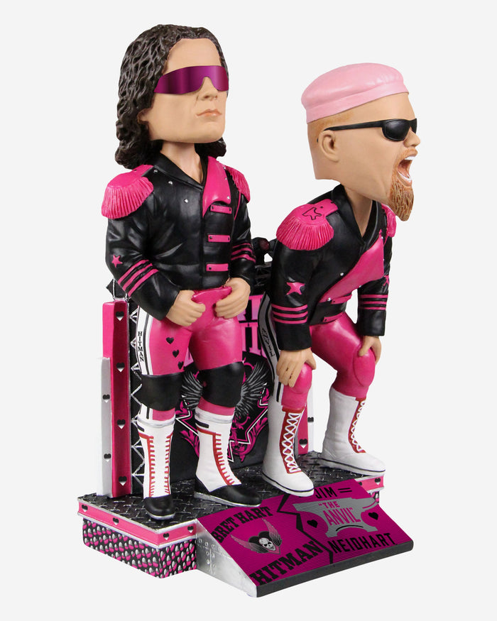 The Hart Foundation WWE Tag Team Bobblehead FOCO - FOCO.com | UK & IRE