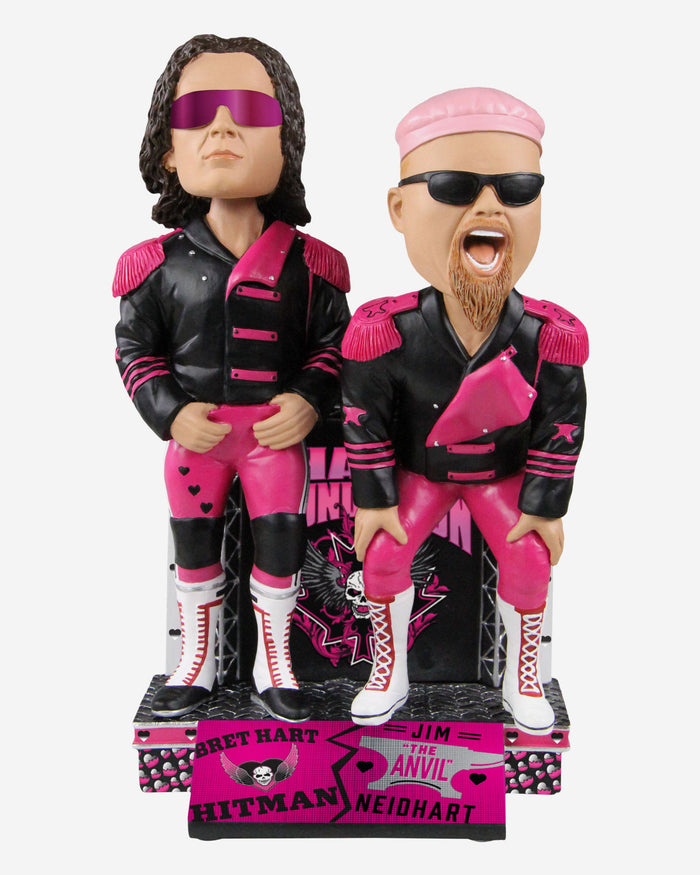 The Hart Foundation WWE Tag Team Bobblehead FOCO - FOCO.com | UK & IRE