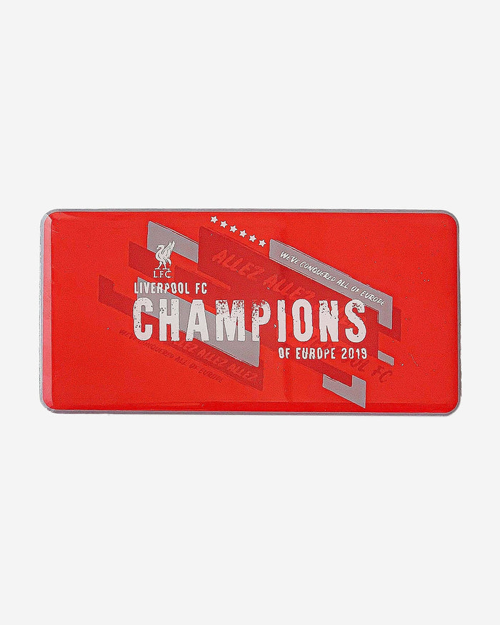 Liverpool FC 2018-19 Champions Keyring, Badge & Magnet Set FOCO - FOCO.com | UK & IRE