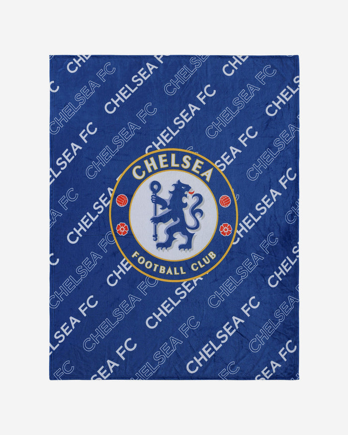Chelsea FC Supreme Slumber Plush Throw Blanket FOCO - FOCO.com | UK & IRE