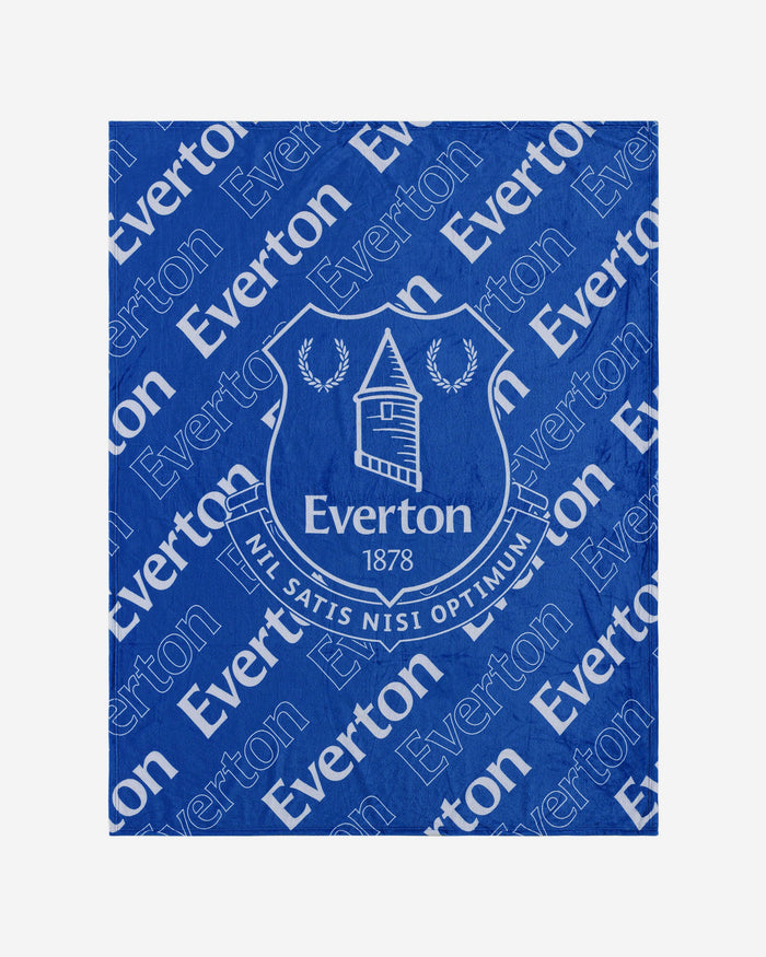 Everton FC Supreme Slumber Plush Throw Blanket FOCO - FOCO.com | UK & IRE