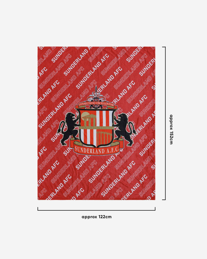 Sunderland AFC Supreme Slumber Plush Throw Blanket FOCO - FOCO.com | UK & IRE