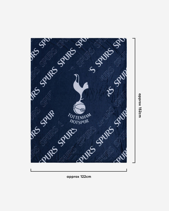 Tottenham Hotspur Supreme Slumber Plush Throw Blanket FOCO - FOCO.com | UK & IRE