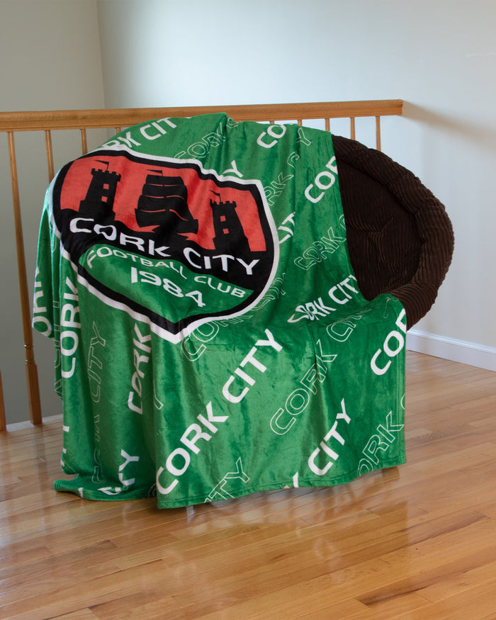 Cork City FC Supreme Slumber Plush Throw Blanket FOCO - FOCO.com | UK & IRE