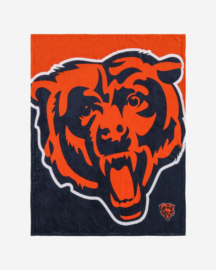 Chicago Bears Supreme Slumber Plush Throw Blanket FOCO - FOCO.com | UK & IRE