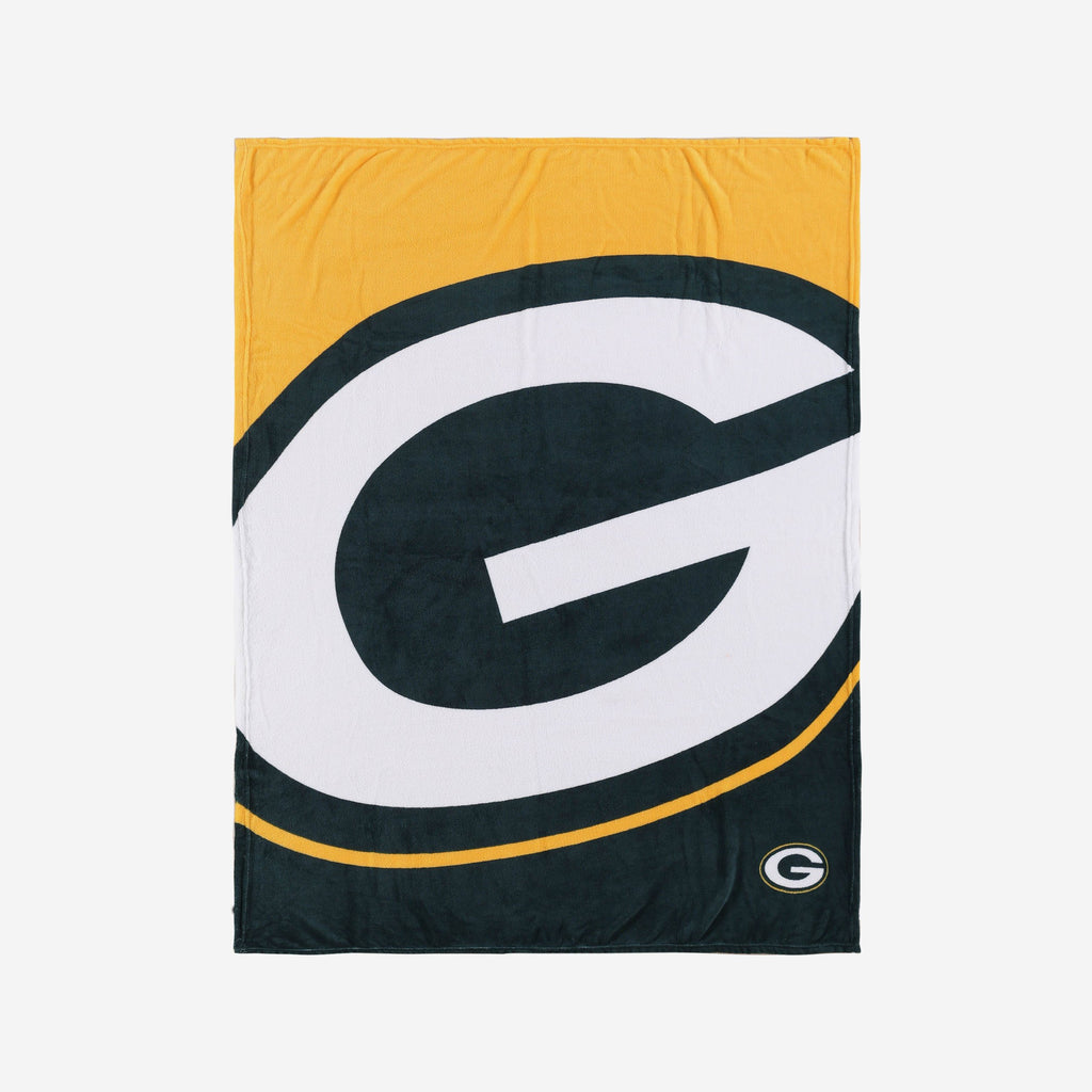 Green Bay Packers Supreme Slumber Plush Throw Blanket FOCO - FOCO.com | UK & IRE