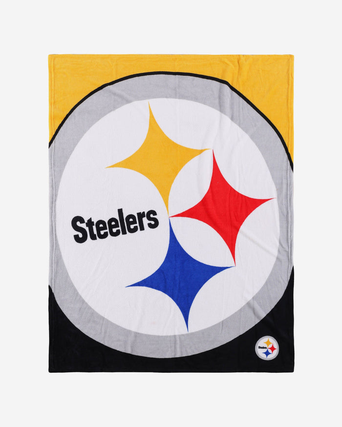 Pittsburgh Steelers Supreme Slumber Plush Throw Blanket FOCO - FOCO.com | UK & IRE