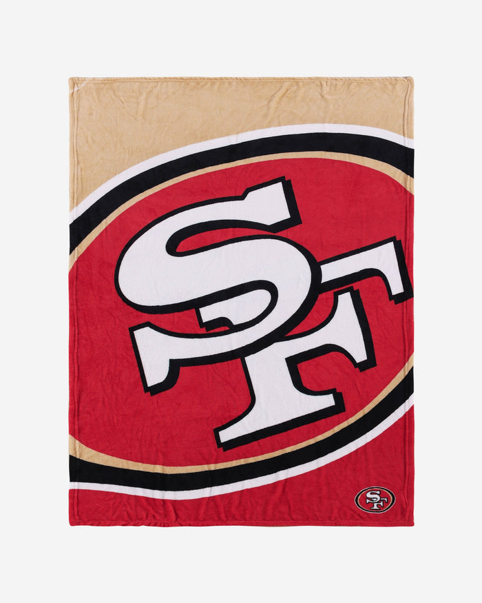 San Francisco 49ers Supreme Slumber Plush Throw Blanket FOCO - FOCO.com | UK & IRE