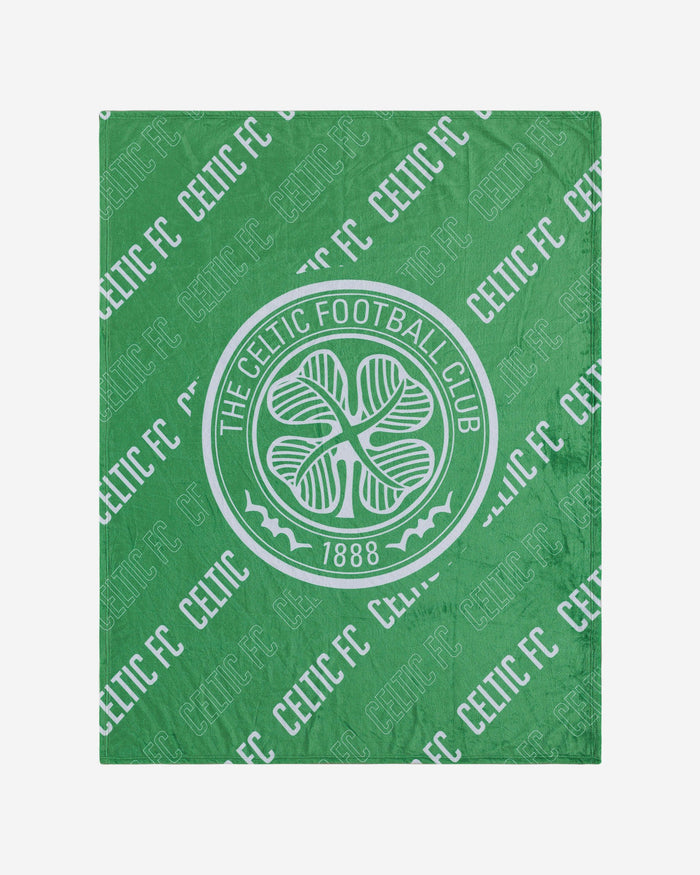 Celtic FC Supreme Slumber Plush Throw Blanket FOCO - FOCO.com | UK & IRE