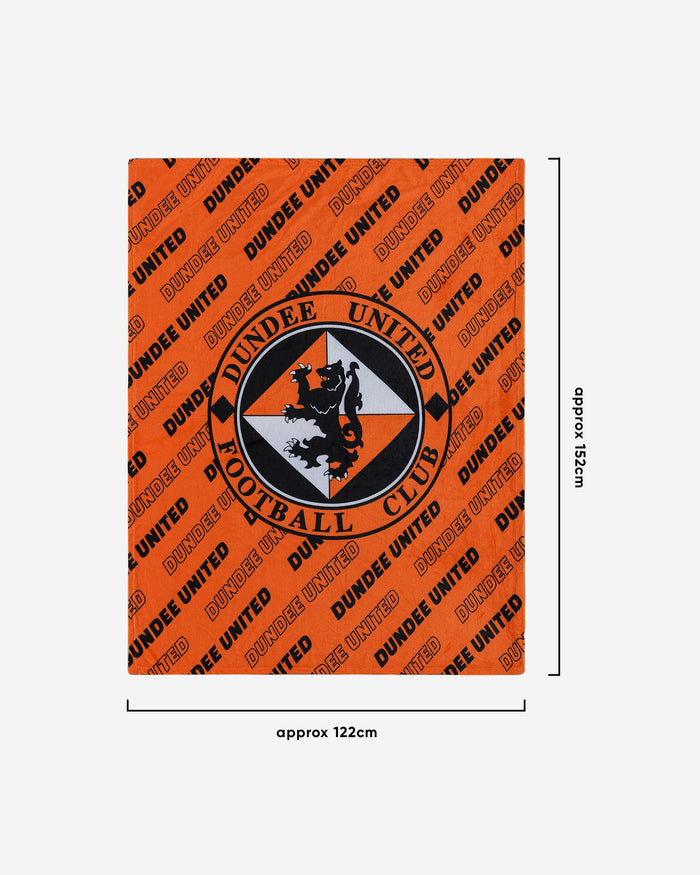 Dundee United FC Supreme Slumber Plush Throw Blanket FOCO - FOCO.com | UK & IRE