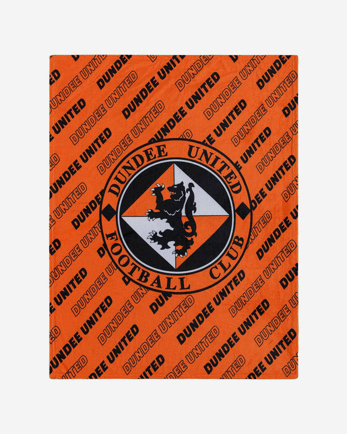 Dundee United FC Supreme Slumber Plush Throw Blanket FOCO - FOCO.com | UK & IRE