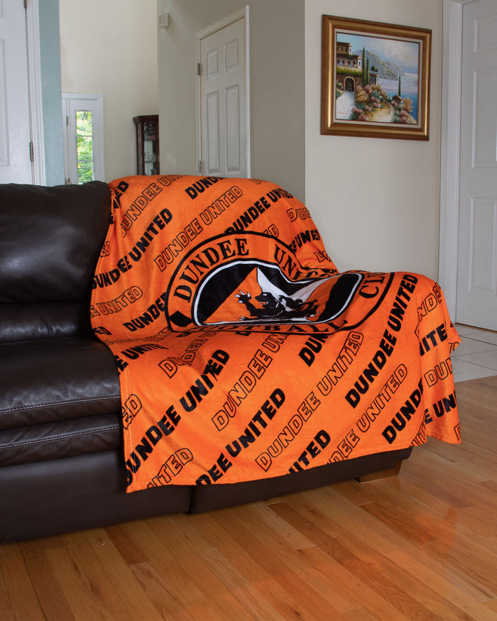 Dundee United FC Supreme Slumber Plush Throw Blanket FOCO - FOCO.com | UK & IRE