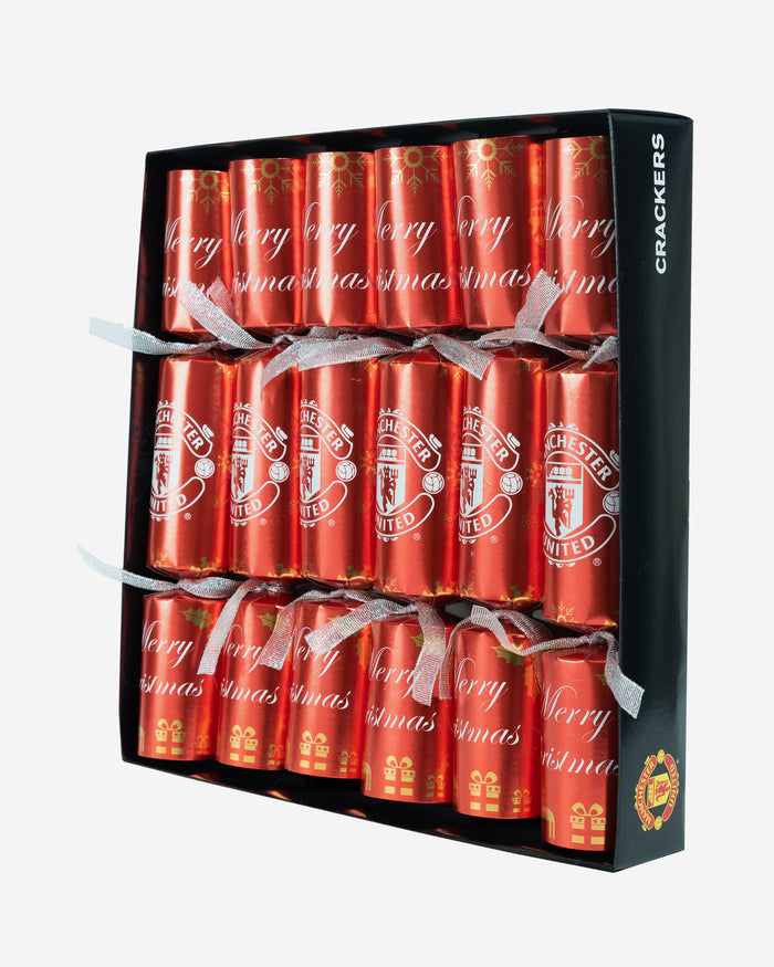 Manchester United FC 6 Pack Christmas Crackers FOCO - FOCO.com | UK & IRE