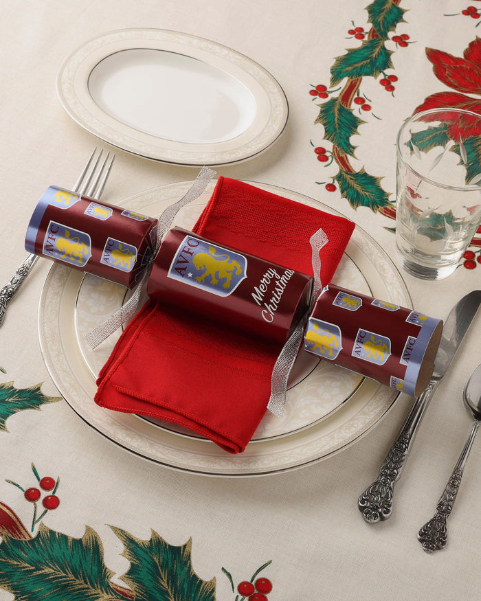 Aston Villa FC 6 Pack Christmas Holiday Crackers FOCO - FOCO.com | UK & IRE