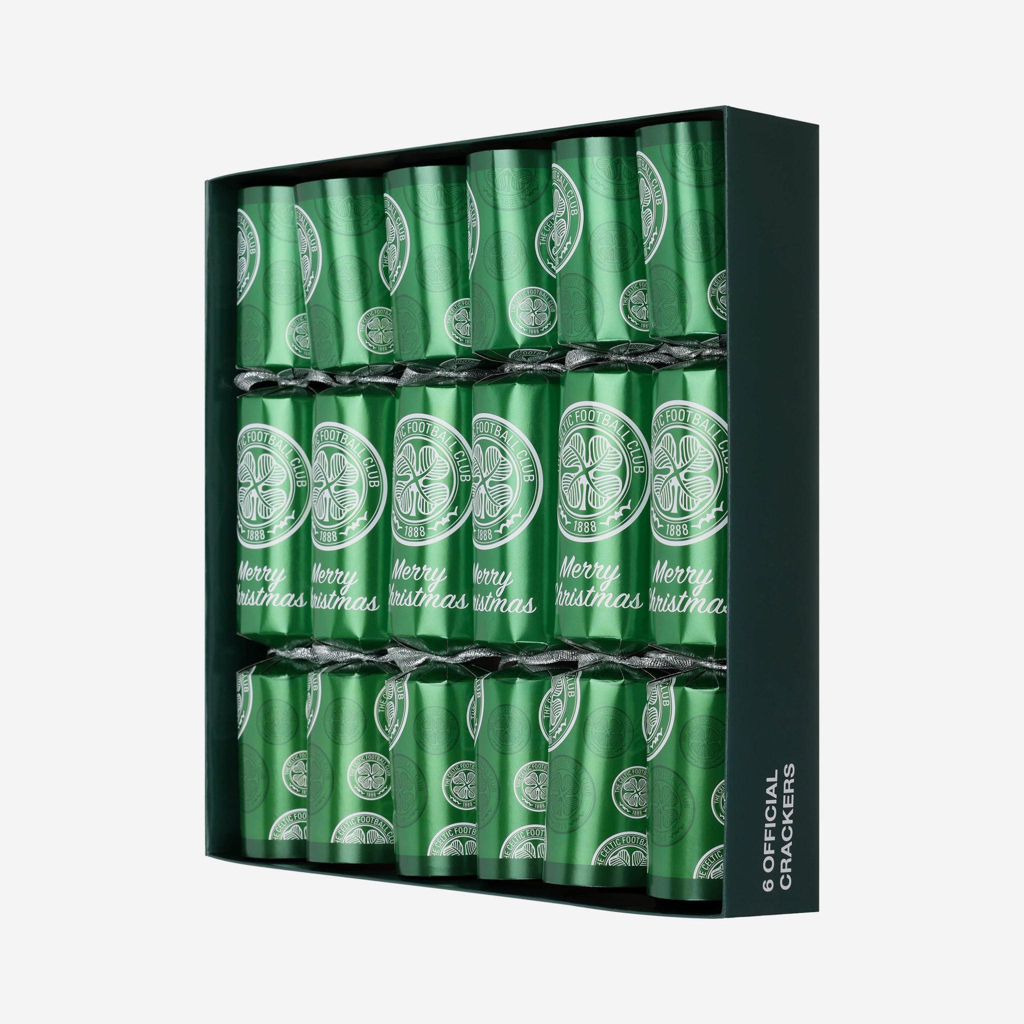 Celtic FC 6 Pack Christmas Holiday Crackers
