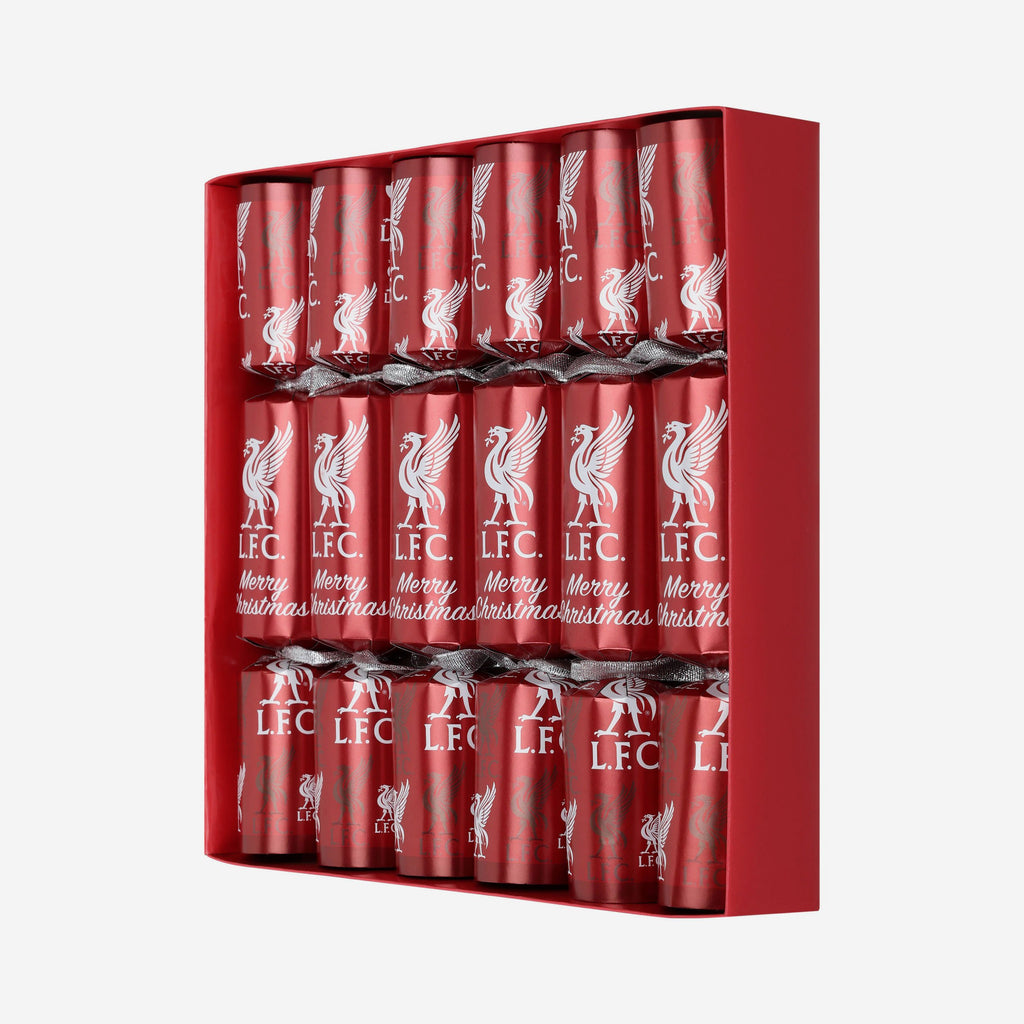 Liverpool FC 6 Pack Christmas Holiday Crackers FOCO - FOCO.com | UK & IRE