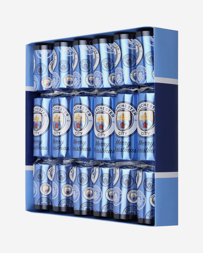 Manchester City FC 6 Pack Christmas Holiday Crackers FOCO - FOCO.com | UK & IRE