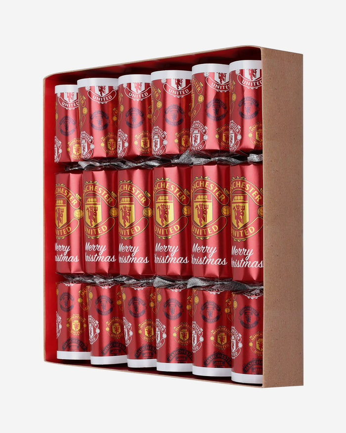 Manchester United FC 6 Pack Christmas Holiday Crackers FOCO - FOCO.com | UK & IRE