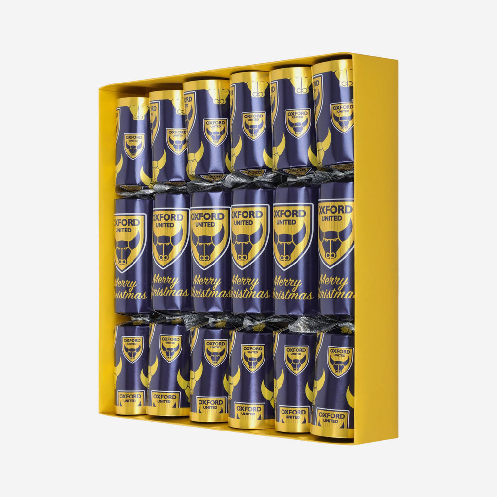 Oxford United FC 6 Pack Christmas Holiday Crackers FOCO - FOCO.com | UK & IRE