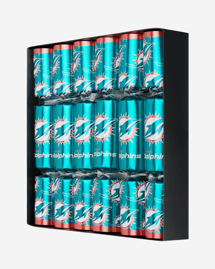 Miami Dolphins 6 Pack Christmas Holiday Crackers FOCO - FOCO.com | UK & IRE