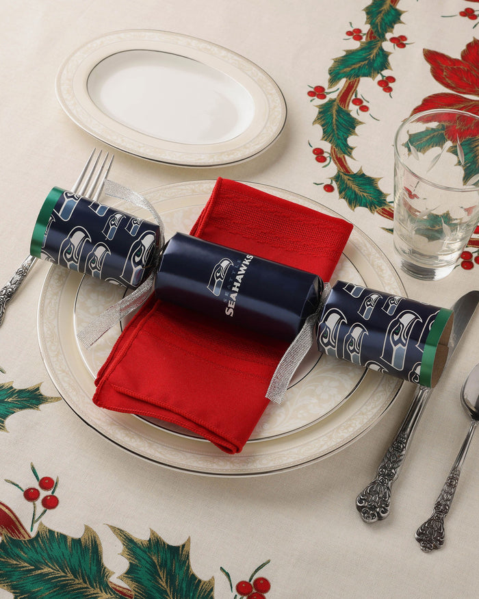 Seattle Seahawks 6 Pack Christmas Holiday Crackers FOCO - FOCO.com | UK & IRE