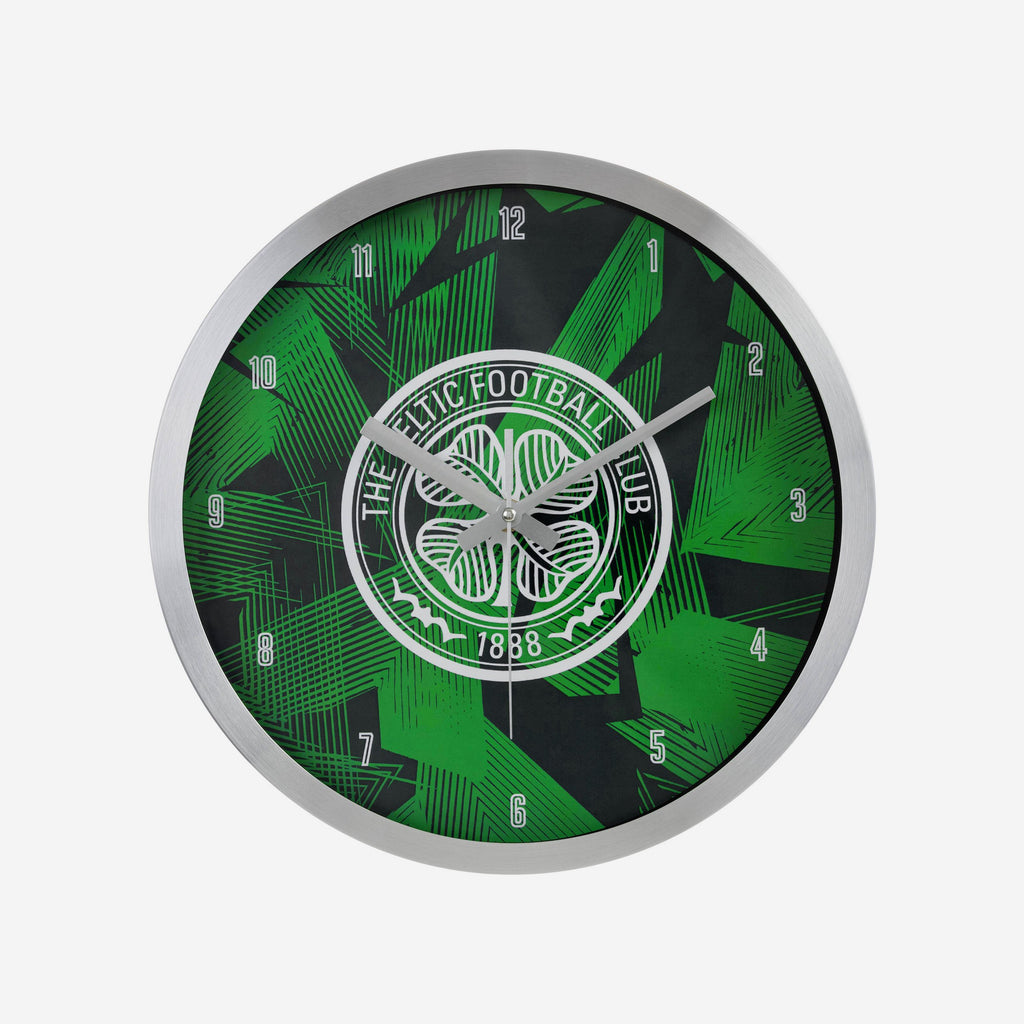 Celtic FC Metal Wall Clock FOCO - FOCO.com | UK & IRE
