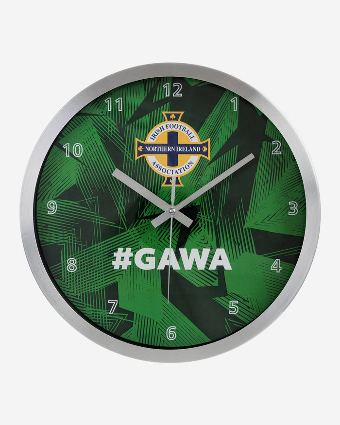 Northern Ireland Metal Wall Clock FOCO - FOCO.com | UK & IRE