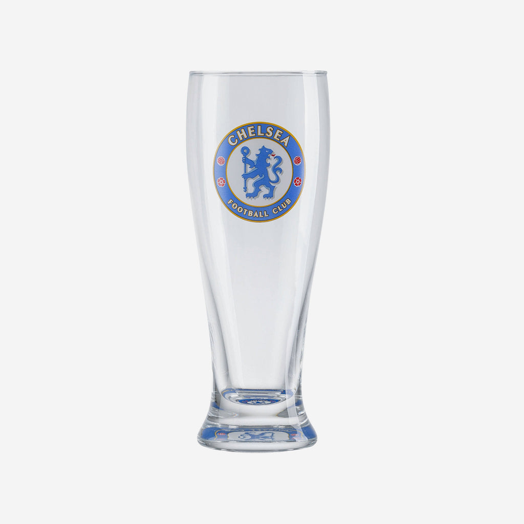Chelsea FC Crest On Base Glass FOCO - FOCO.com | UK & IRE
