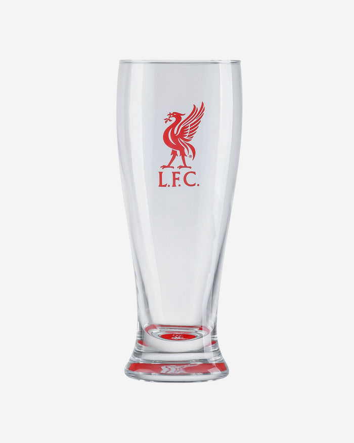 Liverpool FC Crest On Base Glass FOCO - FOCO.com | UK & IRE