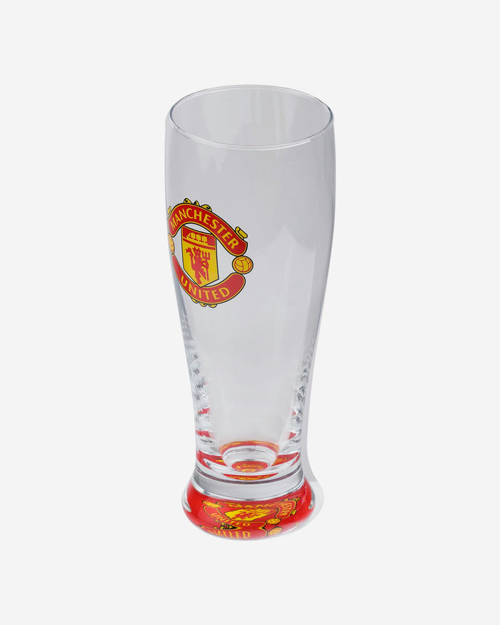 Manchester United FC Crest On Base Glass FOCO - FOCO.com | UK & IRE