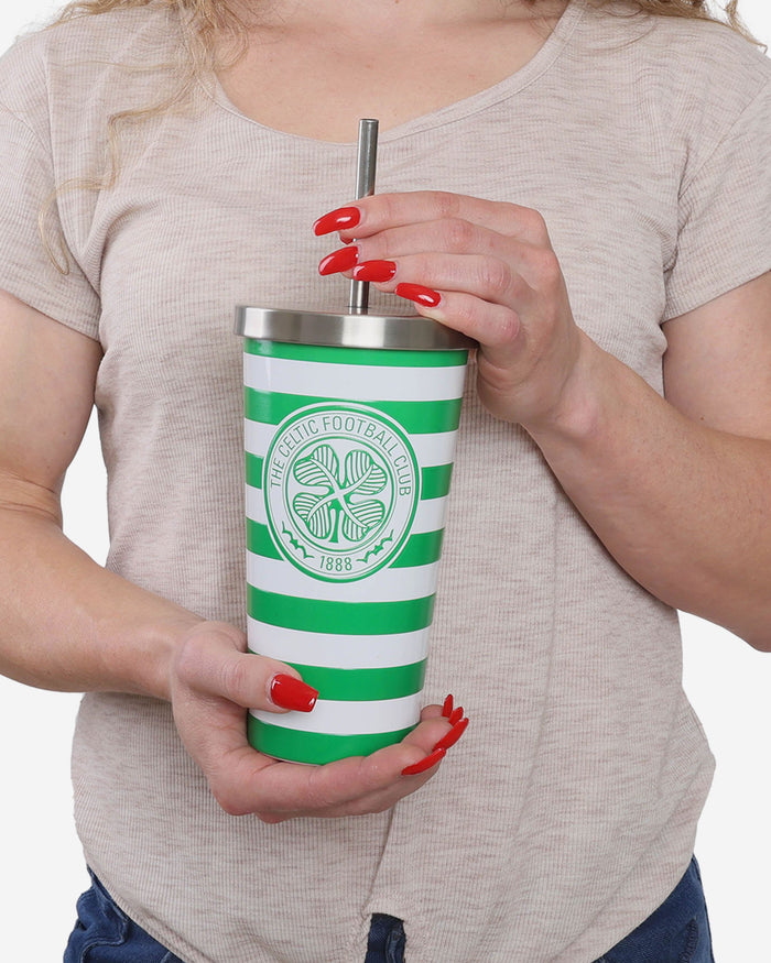Celtic FC Digital Print Cup And Straw FOCO - FOCO.com | UK & IRE