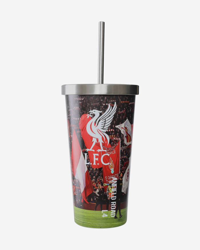 Liverpool FC Digital Print Stadium Cup And Straw FOCO - FOCO.com | UK & IRE