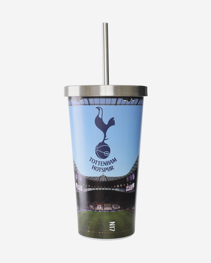 Tottenham Hotspur Digital Print Stadium Cup And Straw FOCO - FOCO.com | UK & IRE
