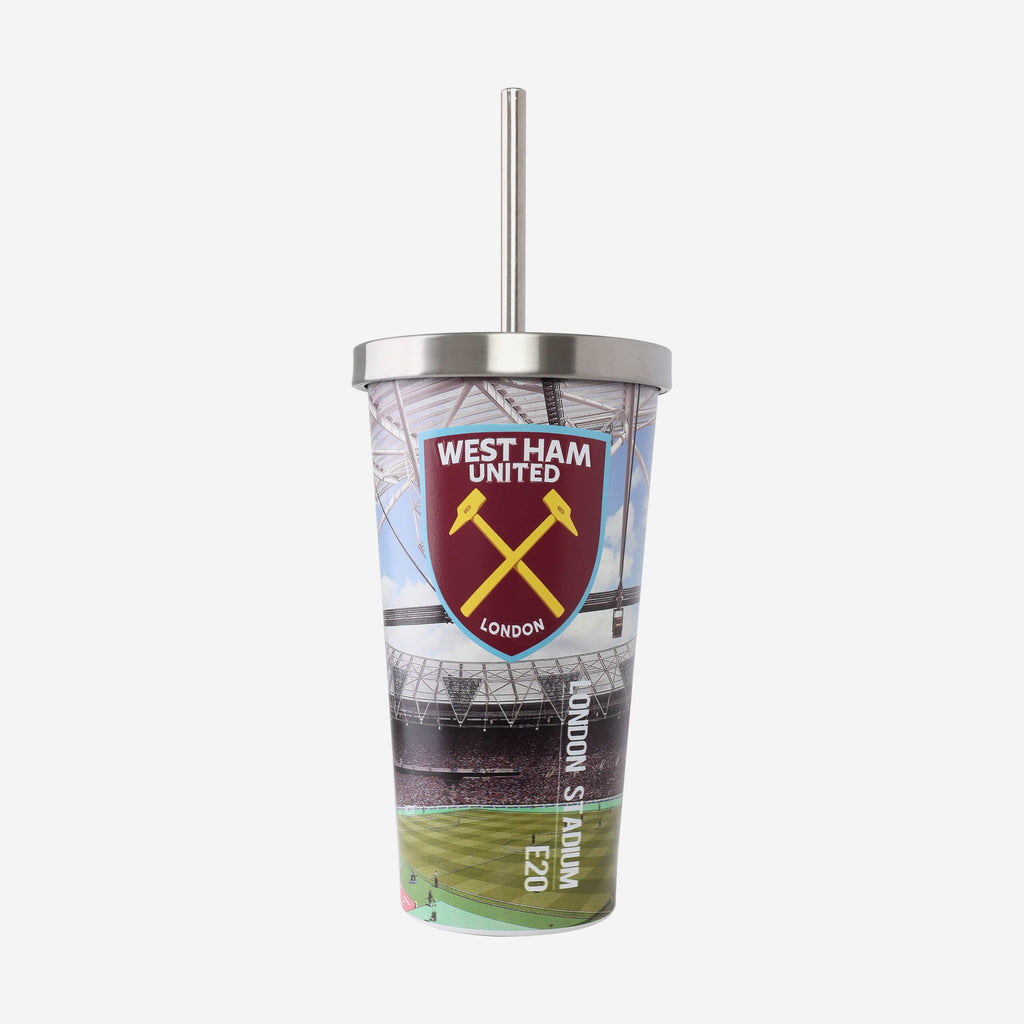 West Ham United FC Digital Print Stadium Cup And Straw FOCO - FOCO.com | UK & IRE