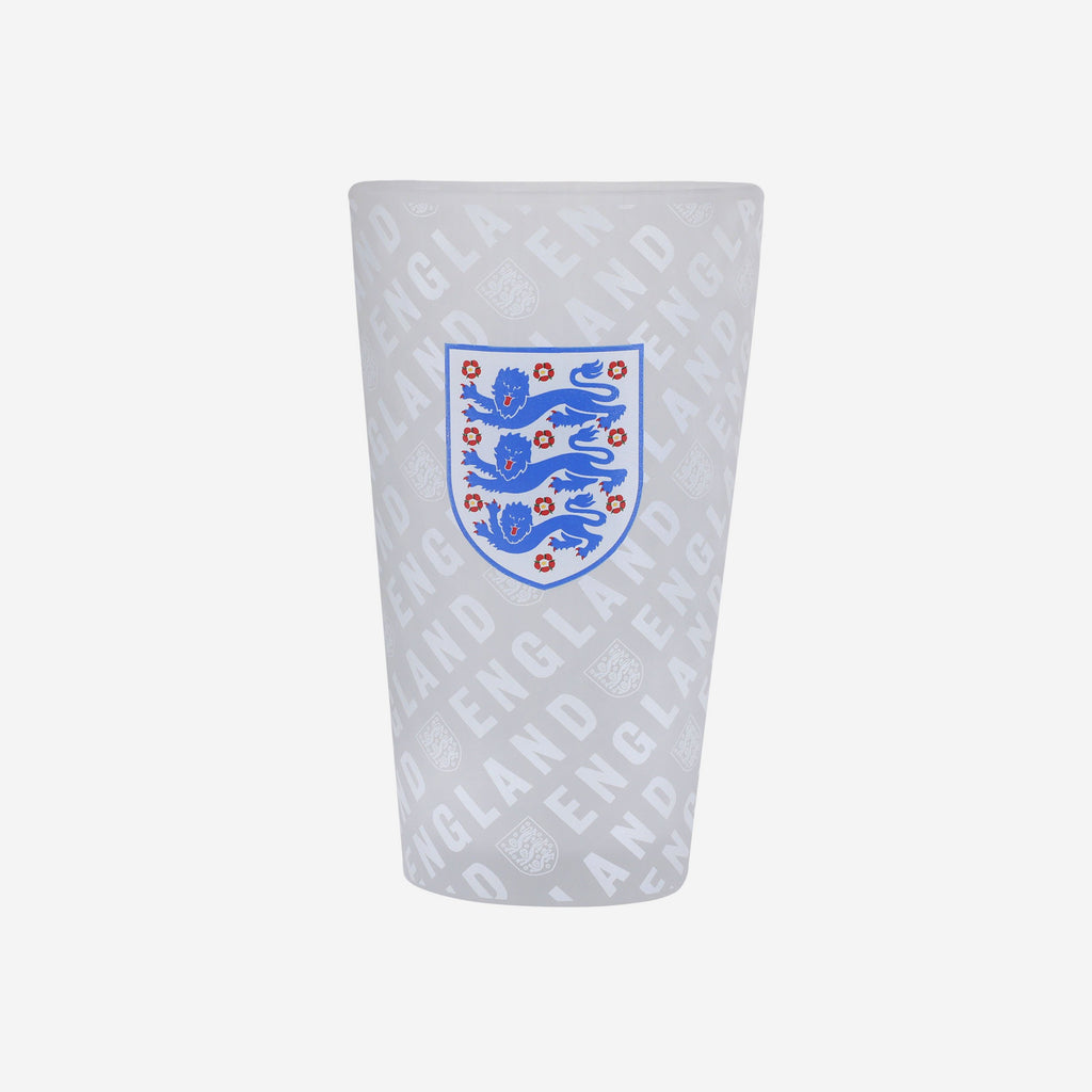 England Frosted Tumbler Glass FOCO - FOCO.com | UK & IRE