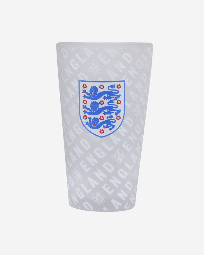 England Frosted Tumbler Glass FOCO - FOCO.com | UK & IRE